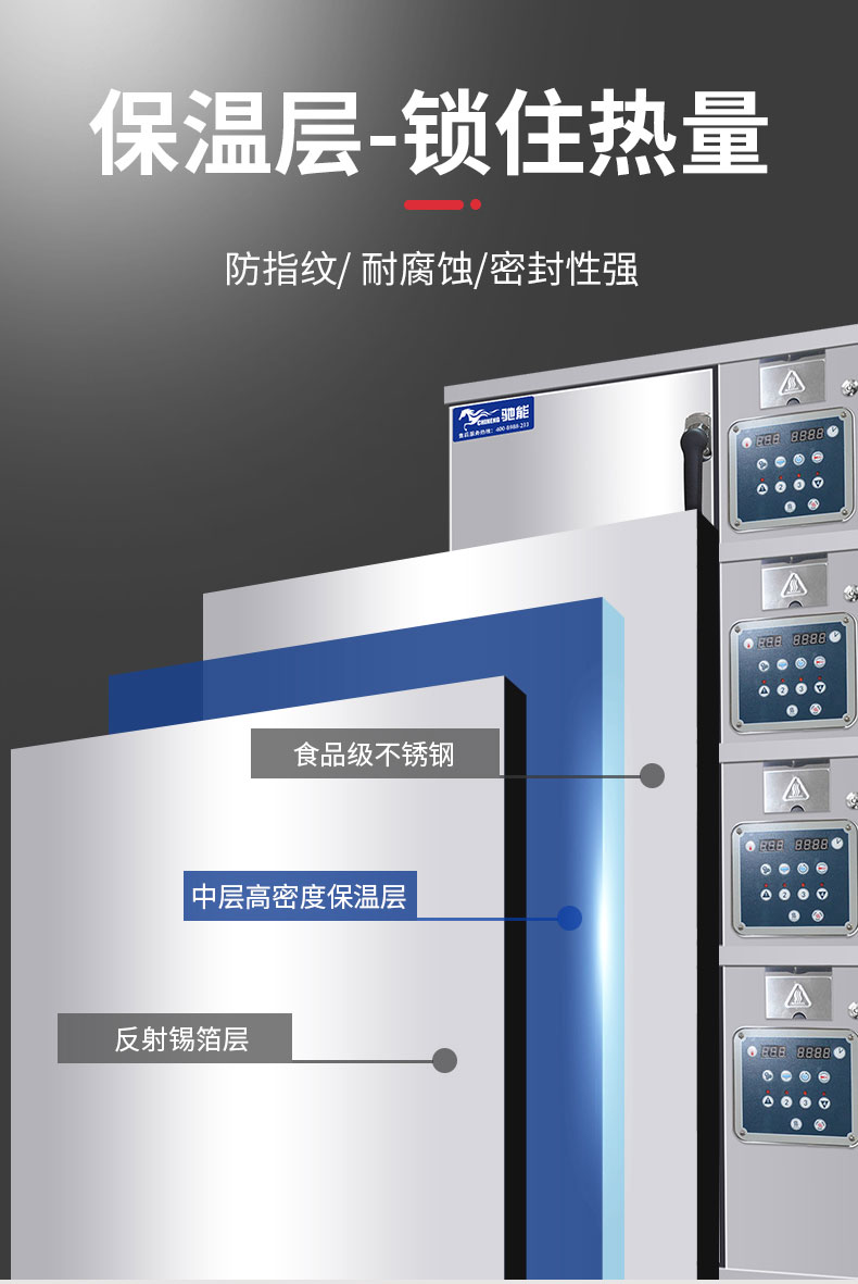 DB多宝视讯高温蒸柜保温层