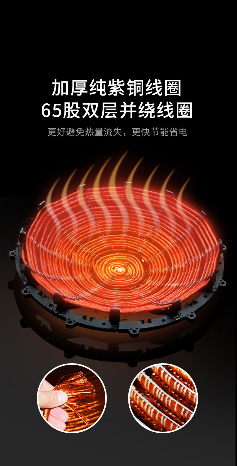 DB多宝视讯可倾式汤炉纯紫铜线圈