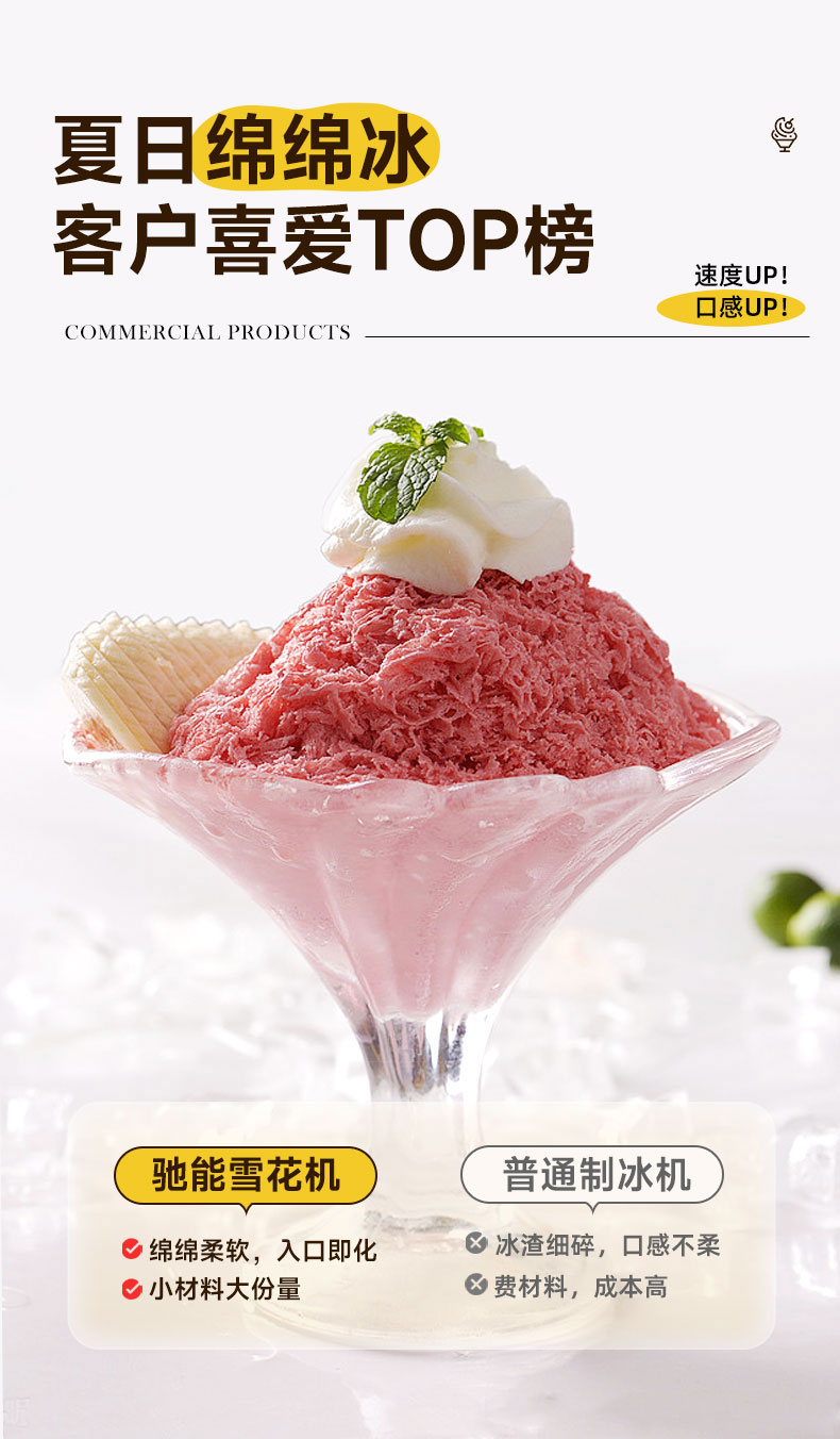DB多宝视讯雪花冰机出品口感好